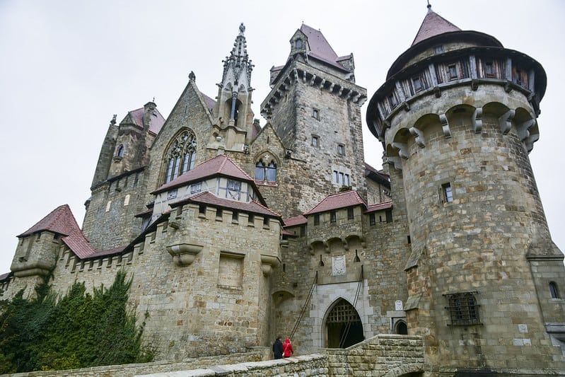 Kreuzenstein Castle, used in The Witcher Series