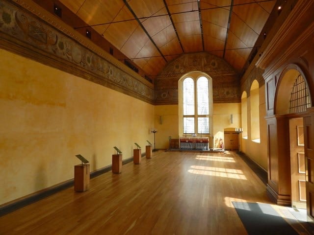 A chapel in medieval castle 
