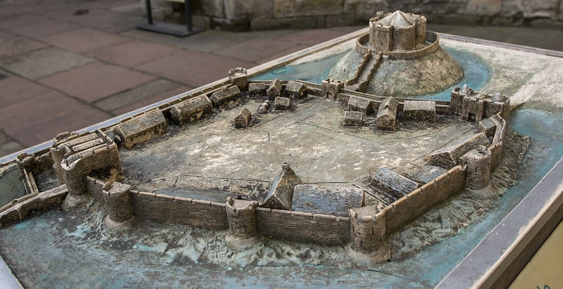 York Castle built by William the Conqueror