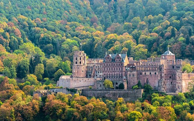 HEIDELBERG CASTLE 's history and travel information by castletourist.com